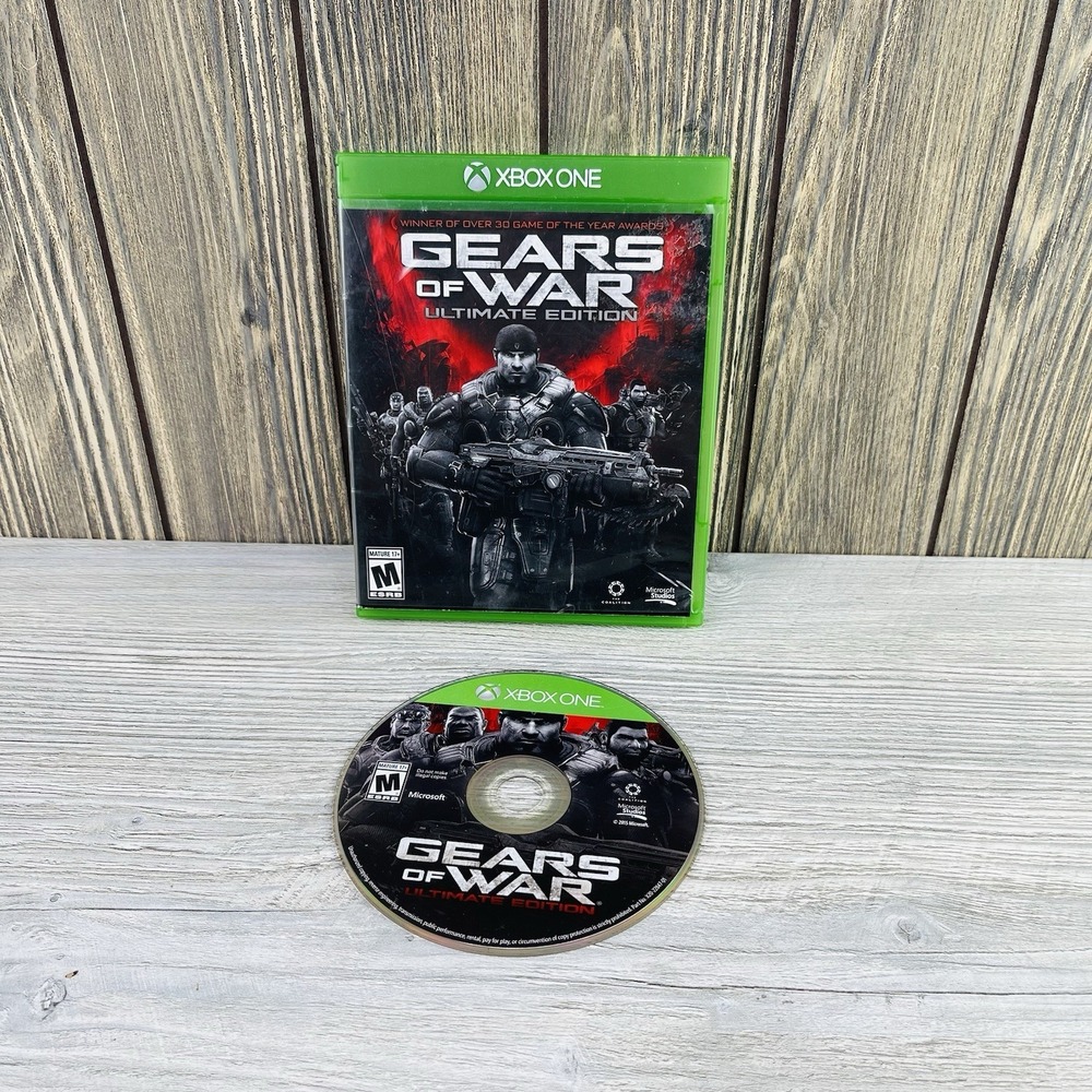 Gears of War: Ultimate Edition (Xbox One, 2015) - TESTED AND WORKING